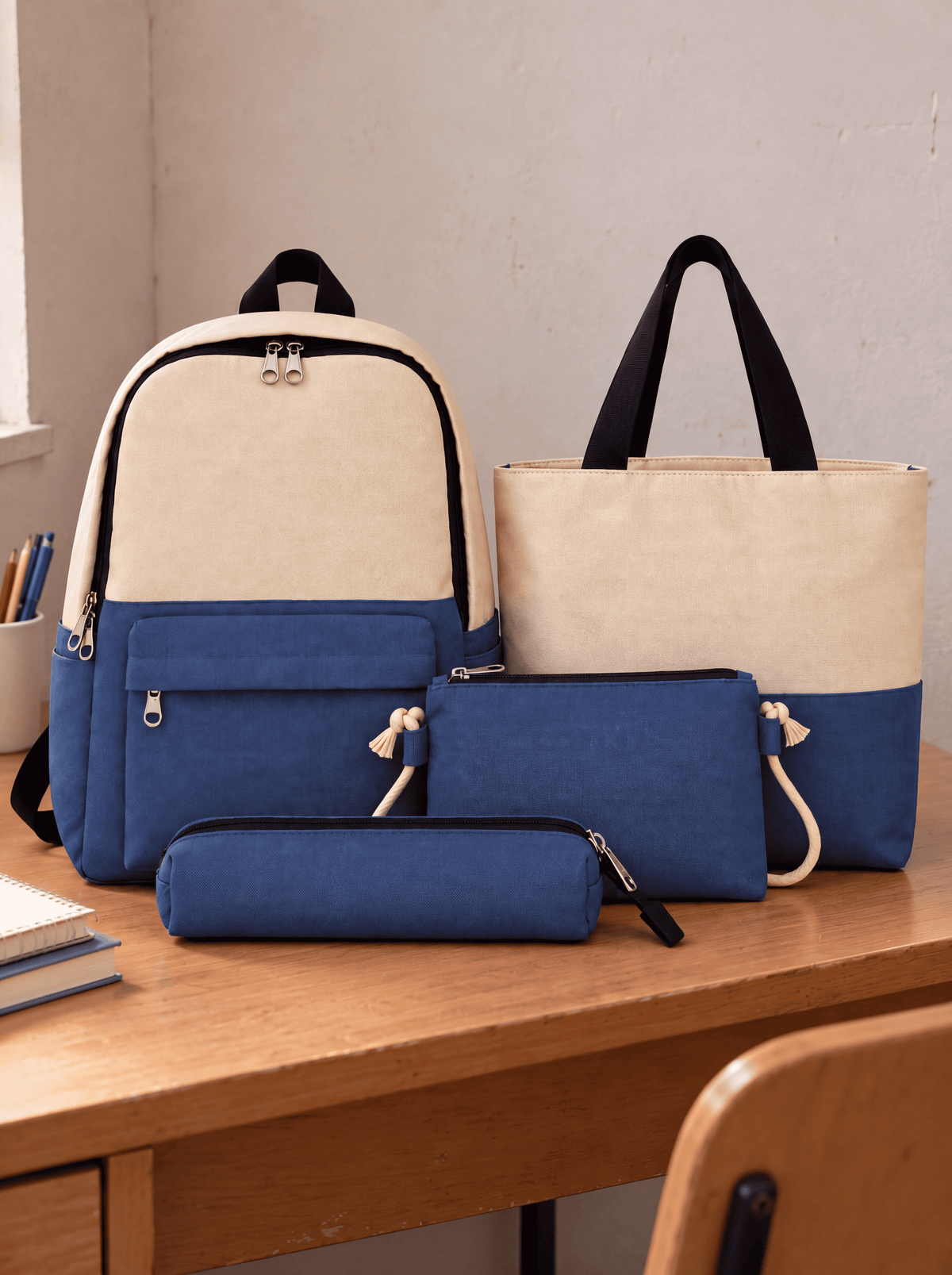 Fabric Bag Set with Accessories