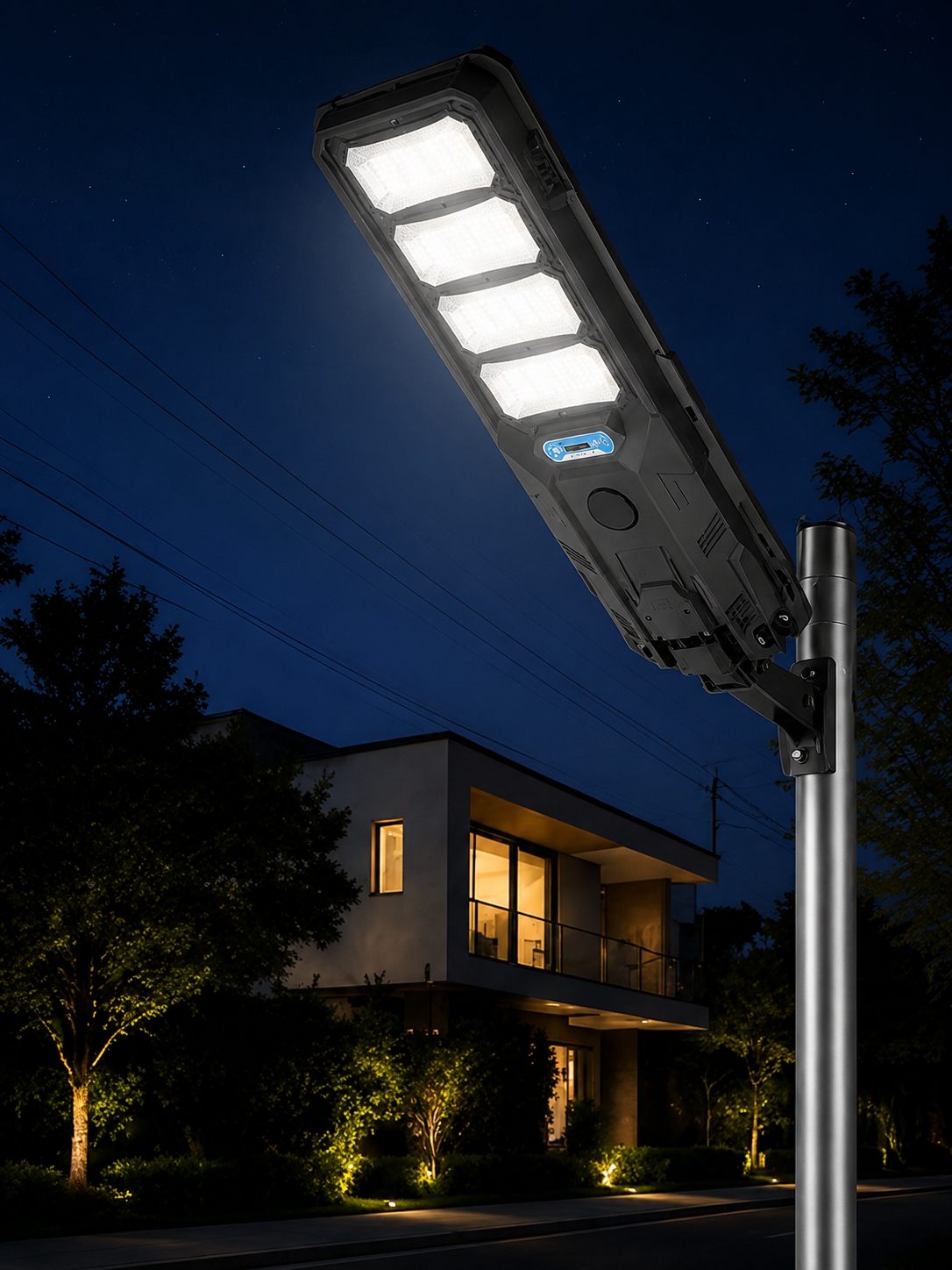 Solar-Powered Street Light