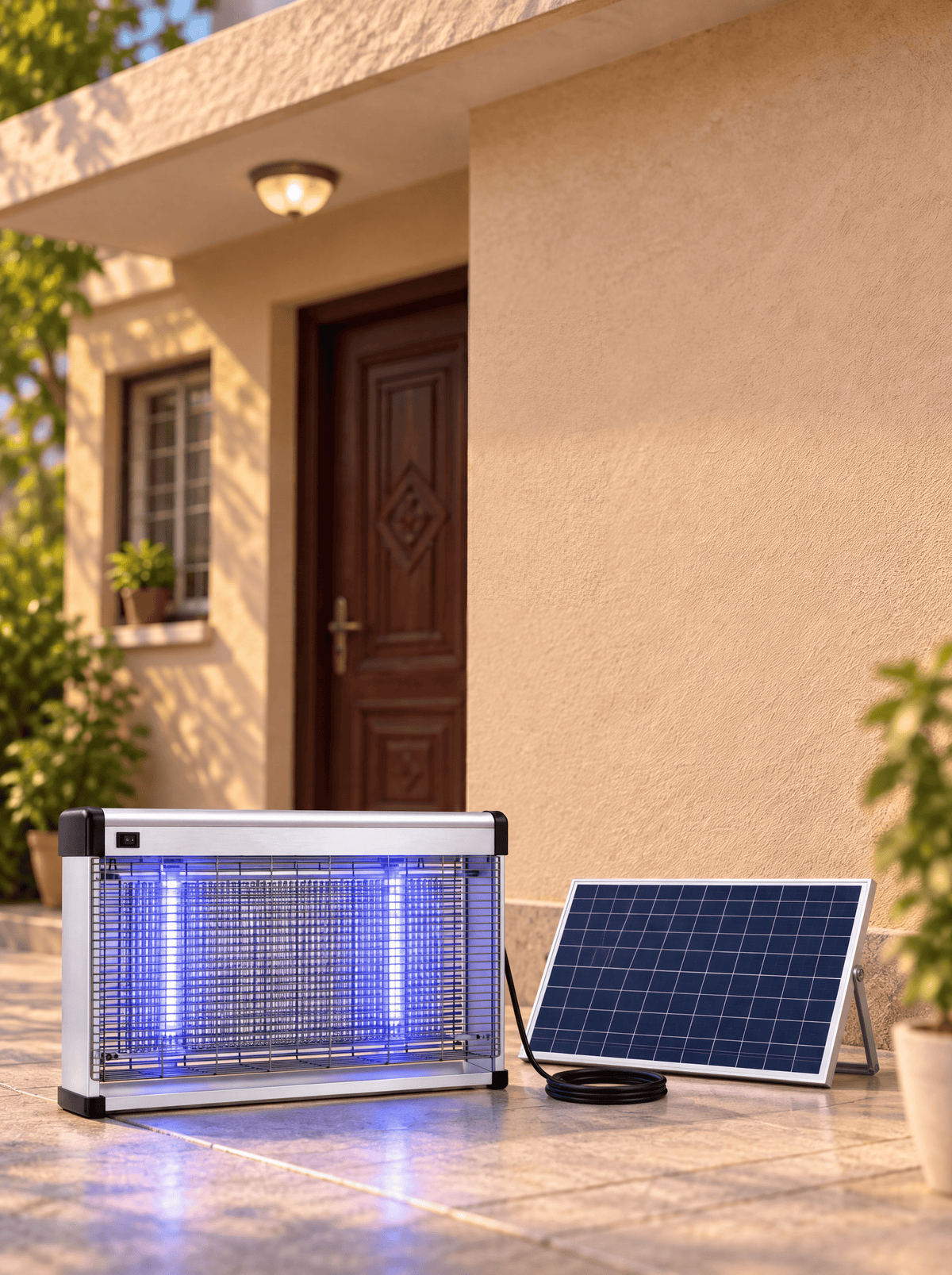 Outdoor Solar Mosquito Trap Lamp