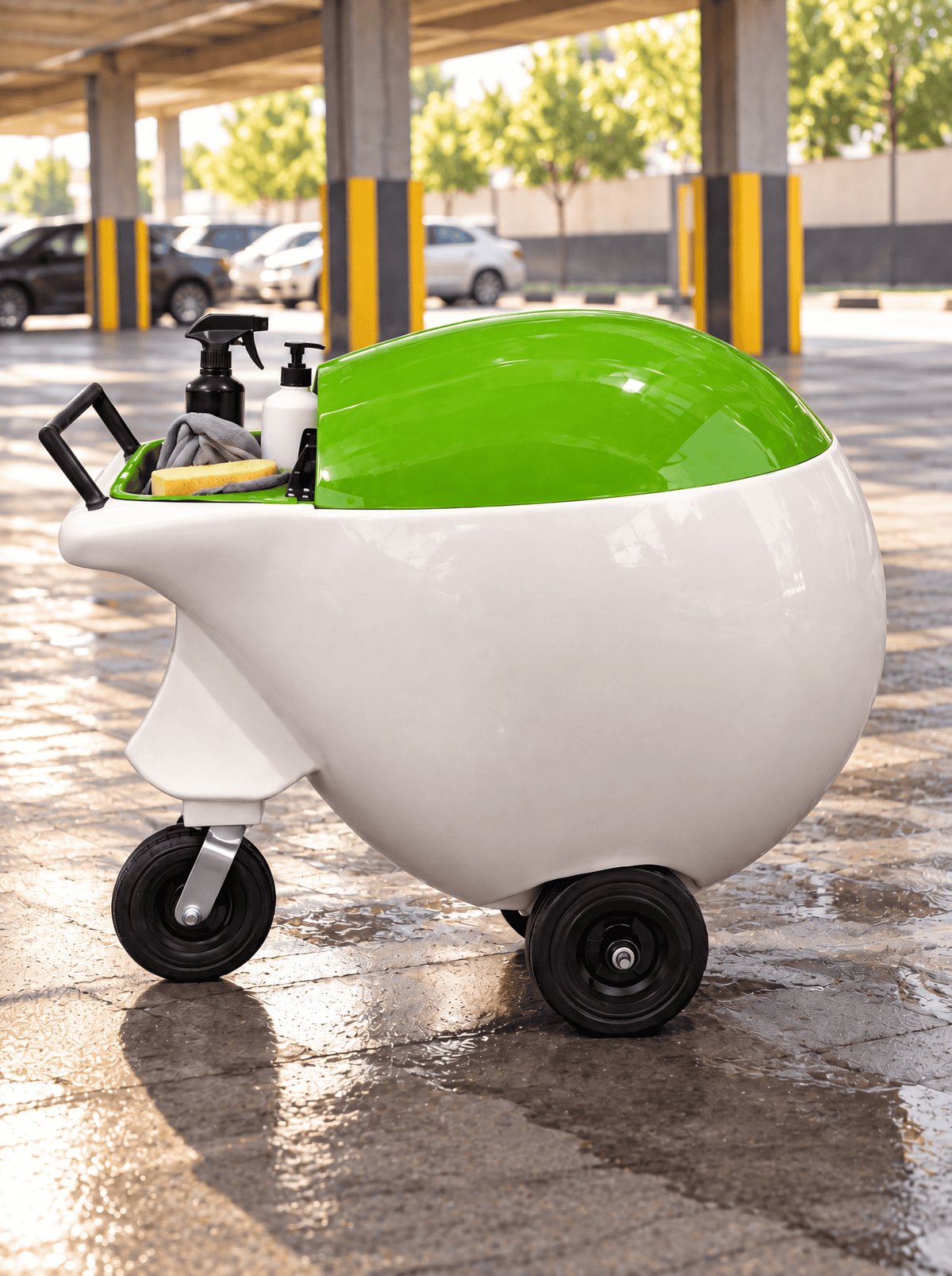 Mobile Car Wash Unit