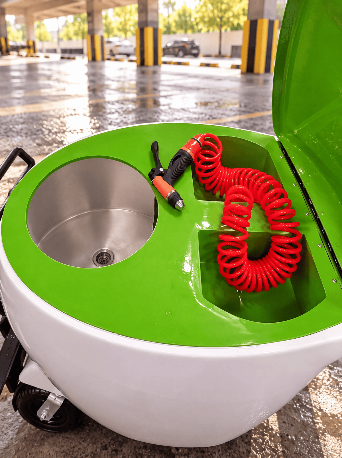 Mobile Car Wash Unit