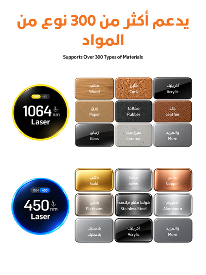آلة النقش على الخشب (ليزر) 