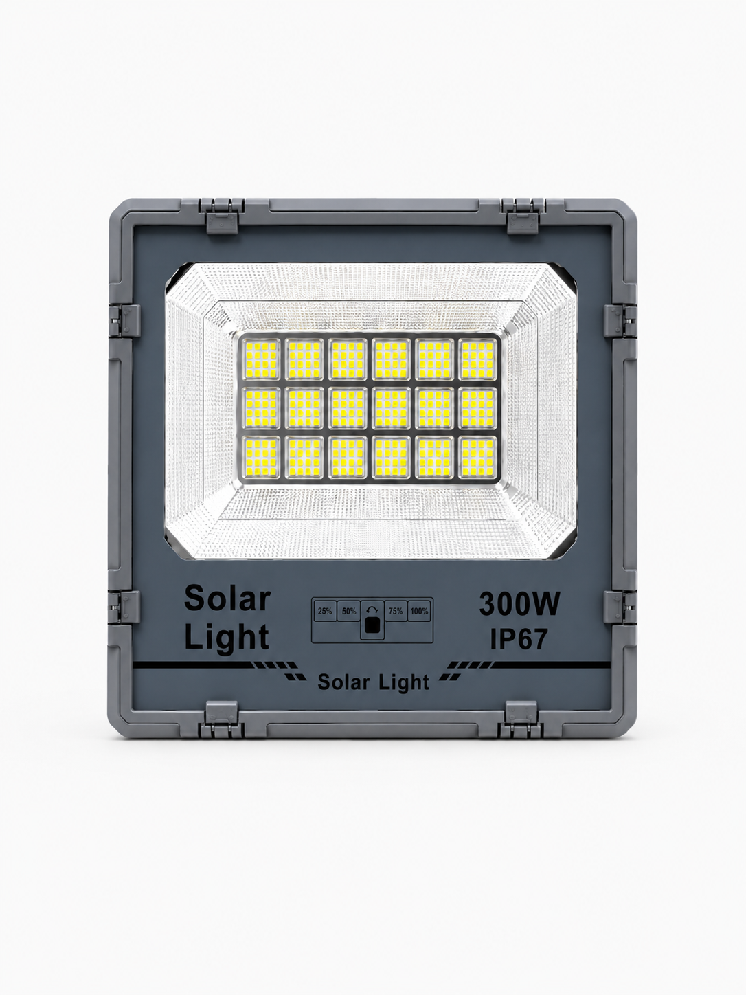 Solar-Powered LED Floodlight