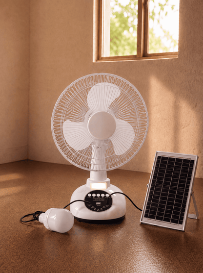 Solar-Powered Fan