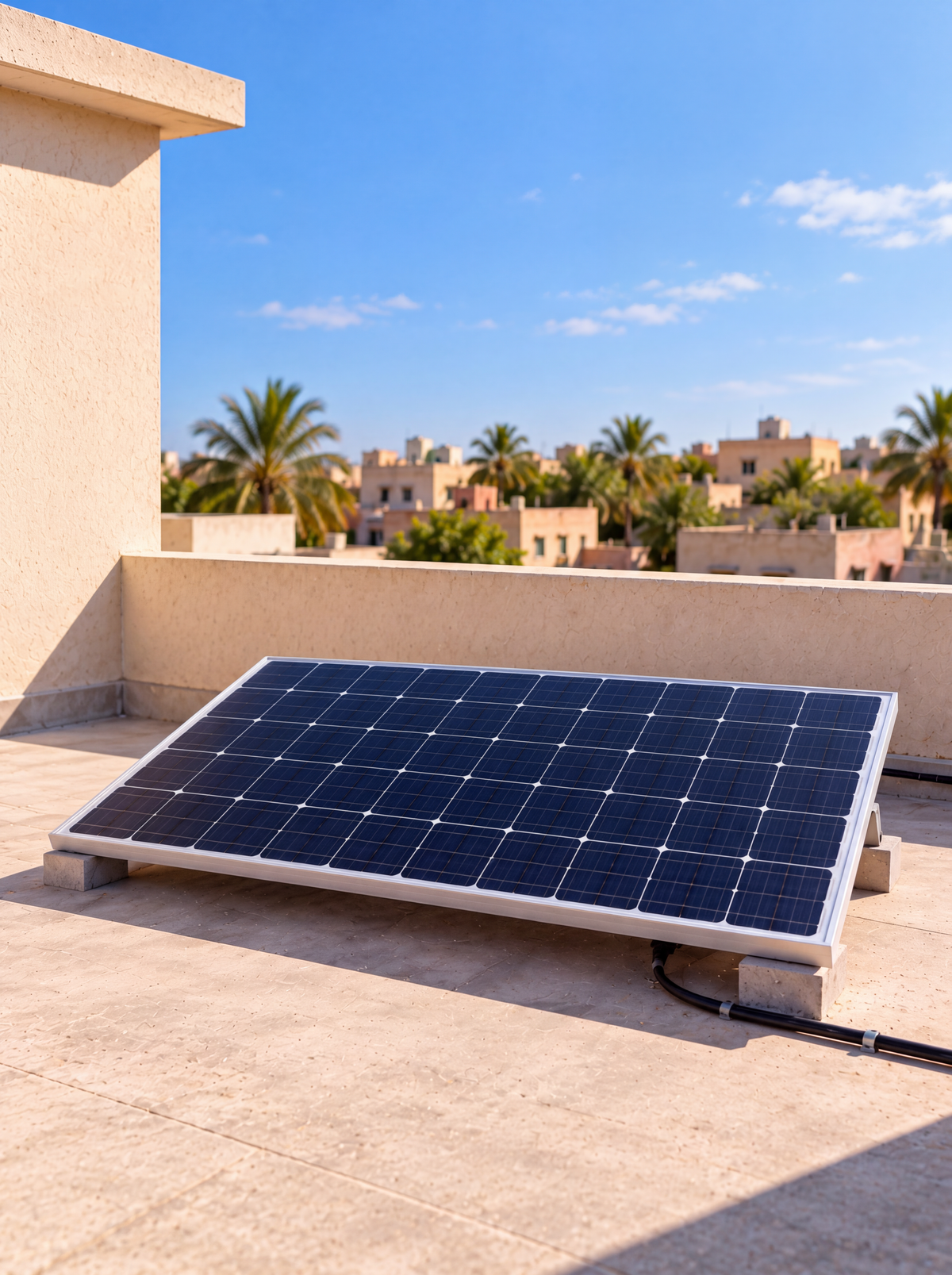 Solar-Powered Home Electricity System
